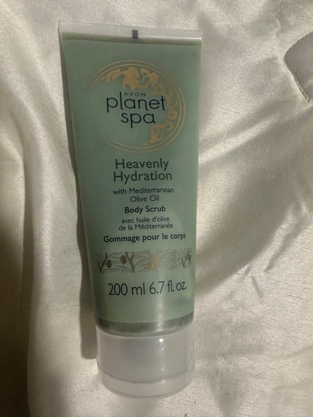 Avon Planet Spa Heavenly Hydration Body Scrub - Mint Green